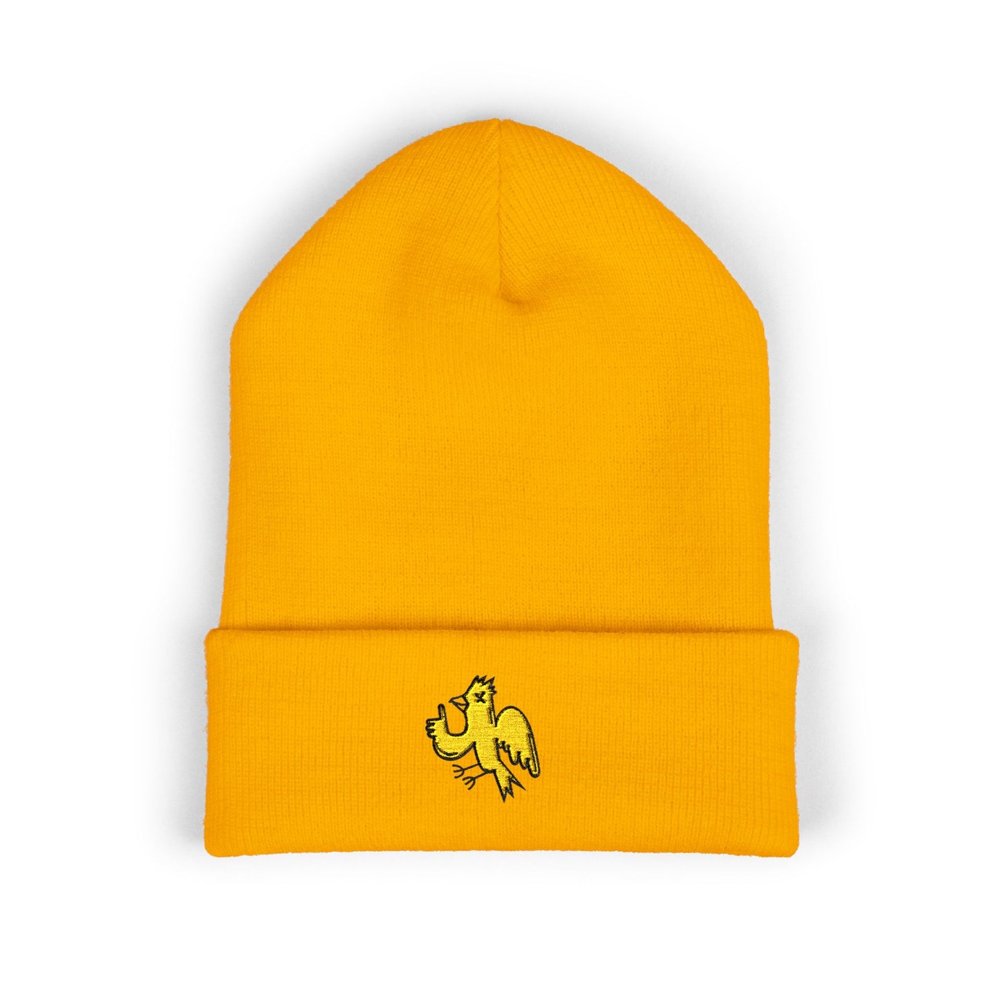 Ded Bird Cuffed Knit Hat