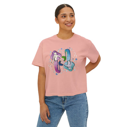 Mermaids Women’s Boxy Tee