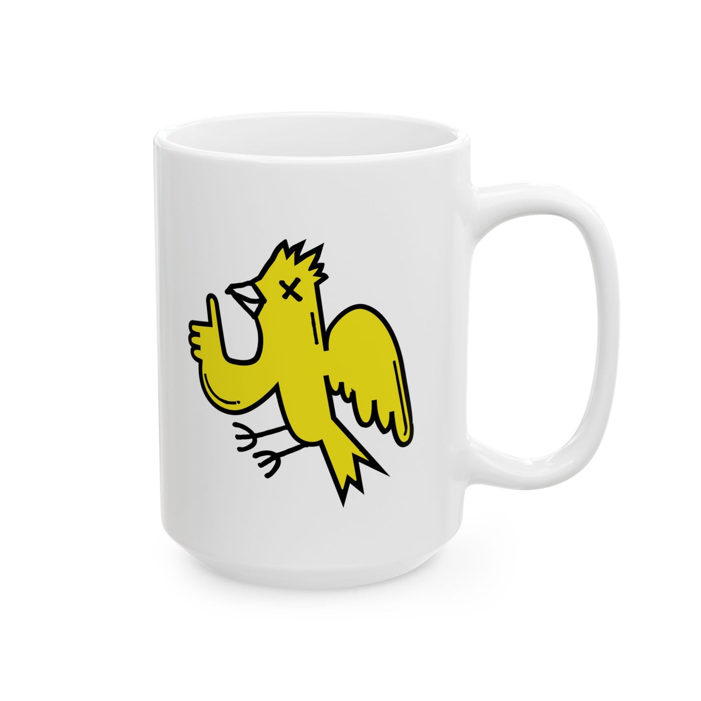 Ded Bird Bird Coffee Cup (11oz, 15oz)