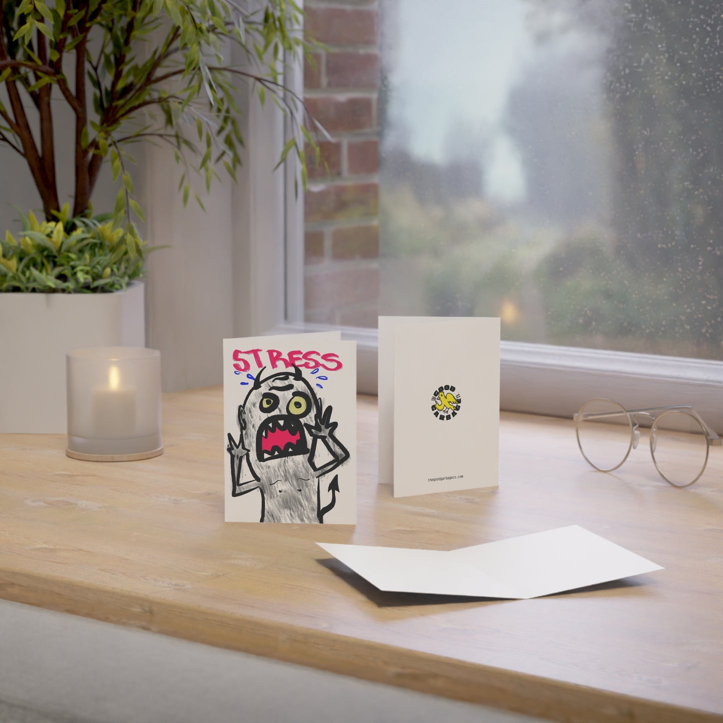 STRESS! Greeting Cards