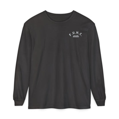F*cked Up Hands Club" Long Sleeve T‑Shirt