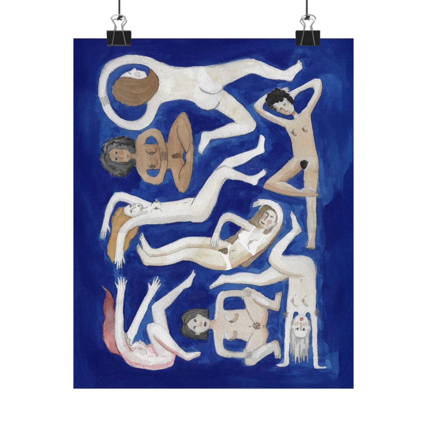 Blue Nudes Poster
