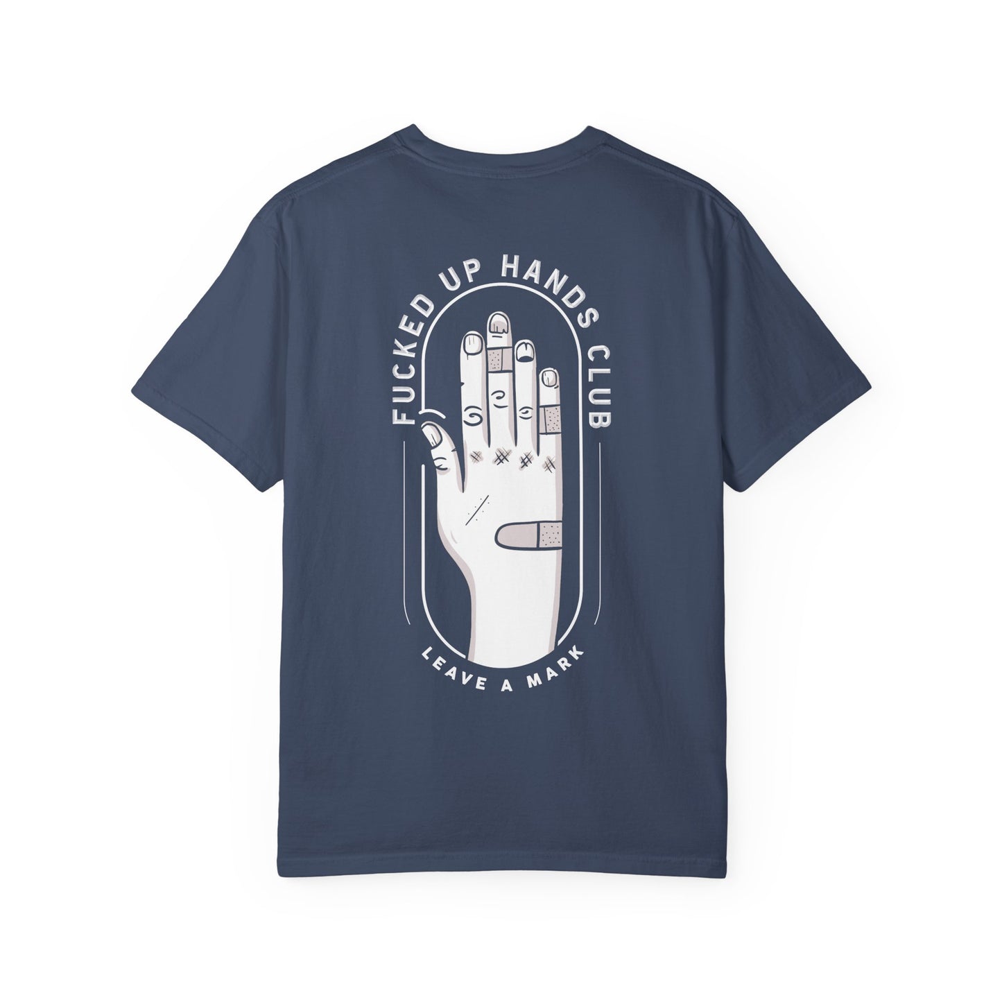 F*cked Up Hands Club" Short Sleeve T‑Shirt
