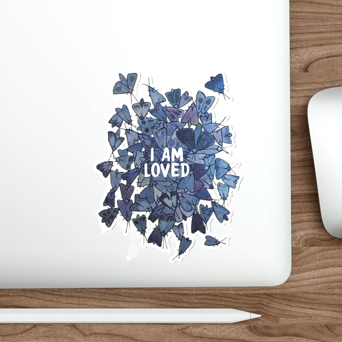 I Am Loved Mothpile Sticker