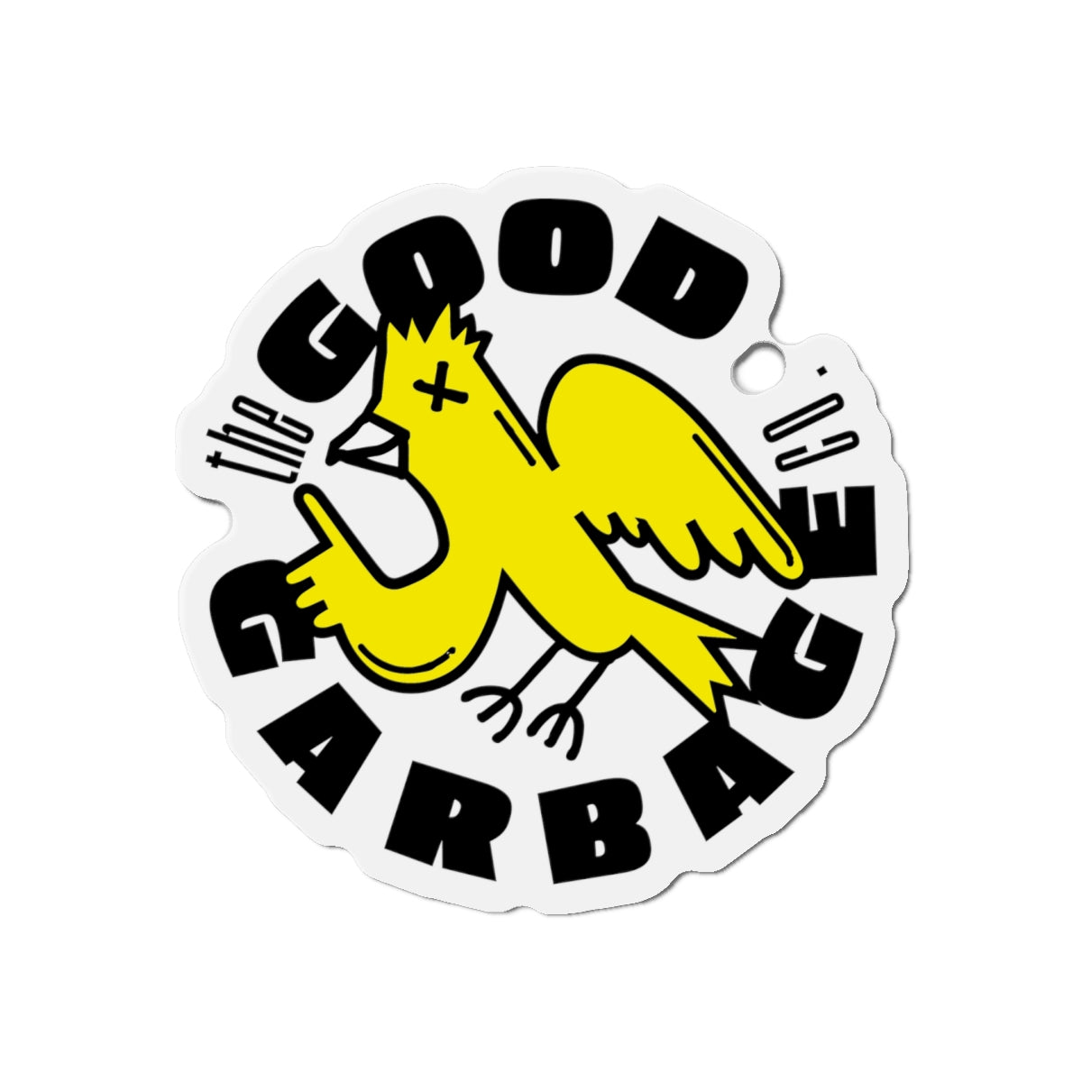 "Good Garbage" Ded Bird Magnet
