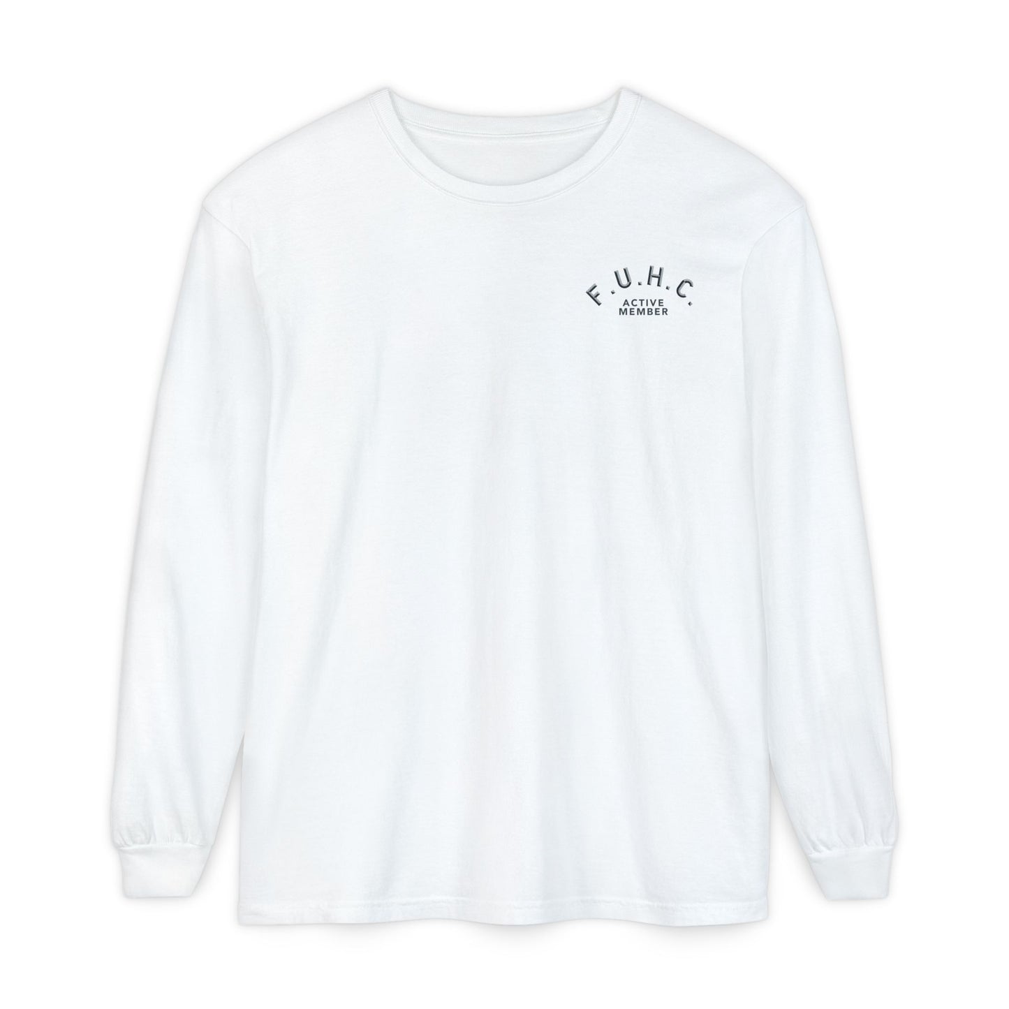 F*cked Up Hands Club" Long Sleeve T‑Shirt