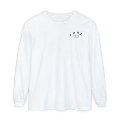 F*cked Up Hands Club" Long Sleeve T‑Shirt